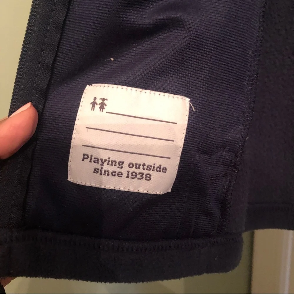 Columbia Kids Unisex Navy blue fleece jacket size small